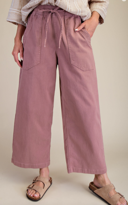 Drew Washed Stretch Twill Pants