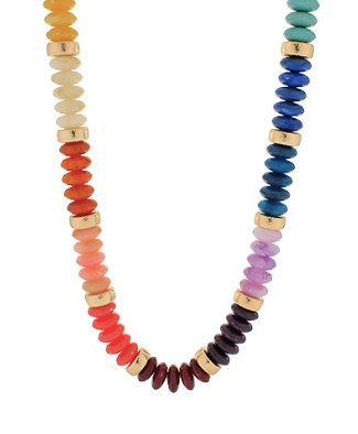 Rory Wide Marble Beaded Necklace