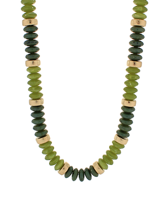 Rory Wide Marble Beaded Necklace