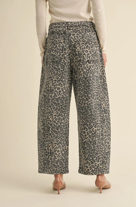 The Urban Leopard Barrel Pants