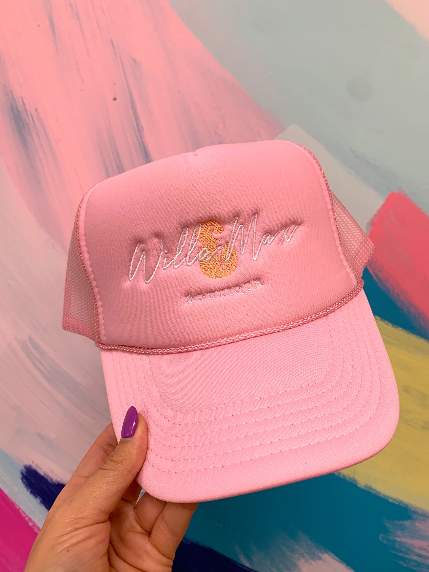 Willa and Max Trucker Hat