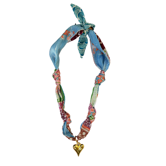 Sunrise Bliss Scarf Necklace