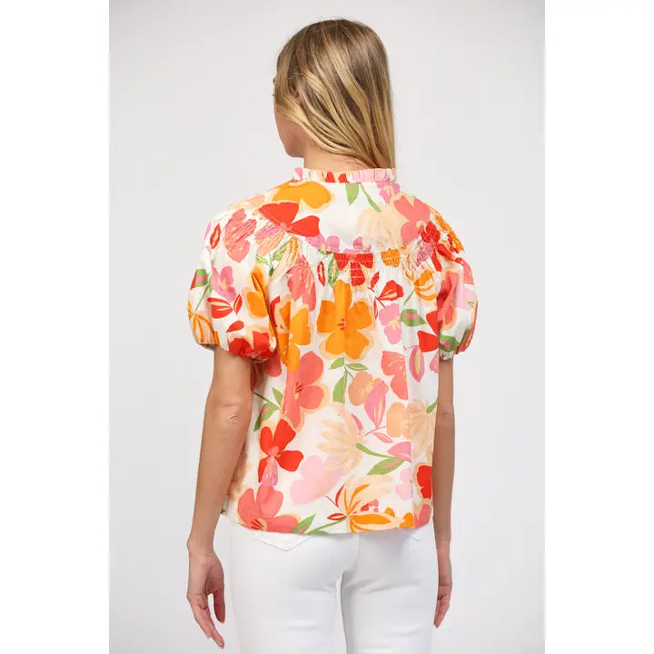 Poppy-lin Perfection Floral Top