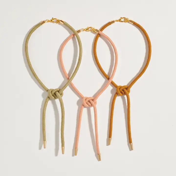 Tallulah Shoelace Square Knot Bolo