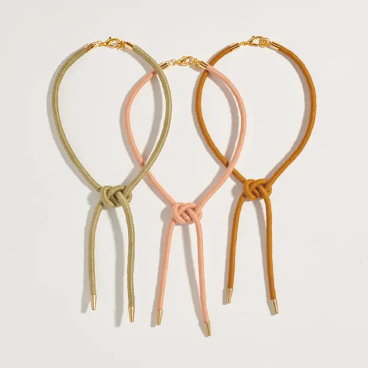 Tallulah Shoelace Square Knot Bolo