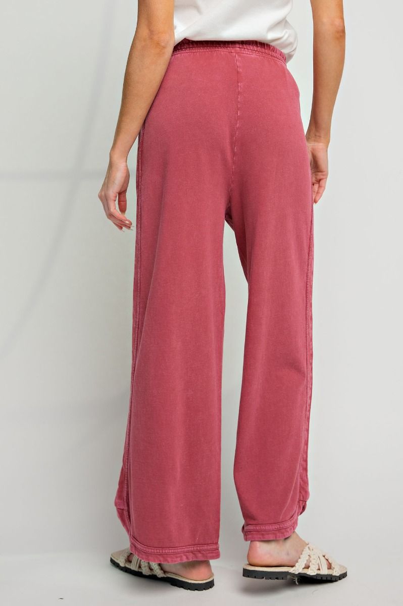 Cayden Mineral Washed Terry Pants
