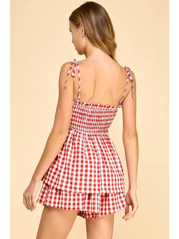 Gingham Getaway Set