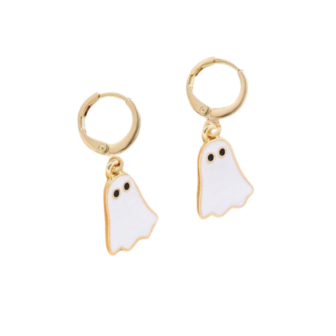 Spooky Little Ghost Earrings