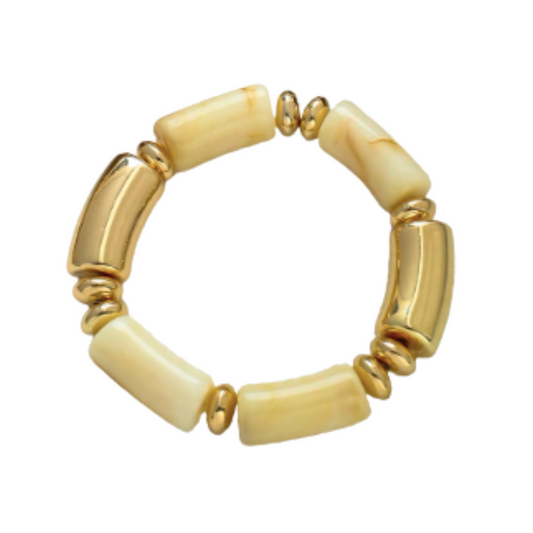Gina Acrylic Beaded Bracelet