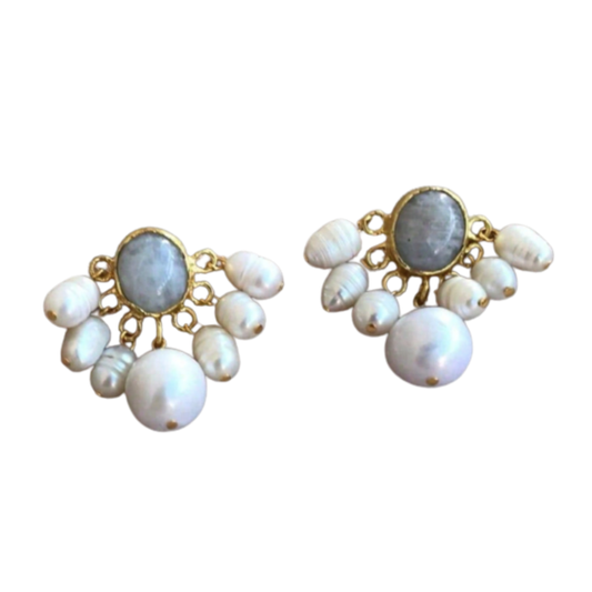 Ingrid Pearl Earrings