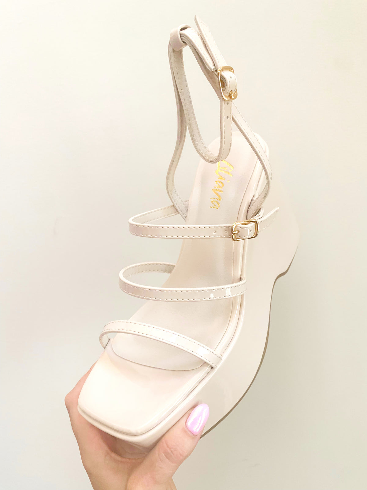 Sandra Platform Wedge Heel